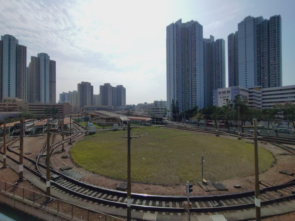 香港新界天水圍 輕鐵天逸站