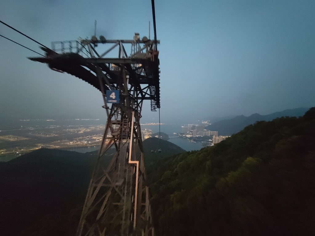 香港新界大嶼山 昂坪360 4號纜塔